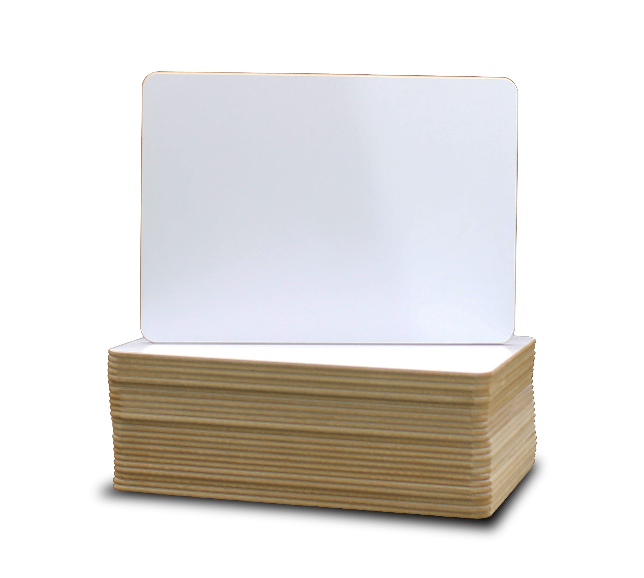 FLIPSIDE PRODUCTS Two-Sided Dry Erase White Boards Class Pack - 24 Pack