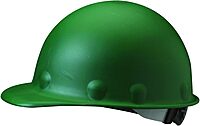 Fibre-Metal by Honeywell P2ARW74A000 Super Eight Ratchet Fiber Glass Cap Style Hard Hat, Green