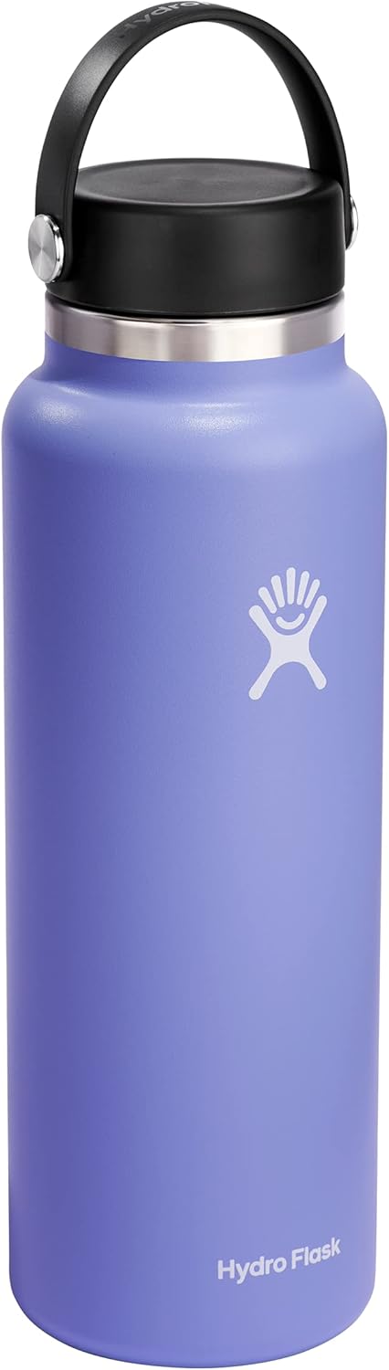 Hydro Flask Wide Mouth Insulated Water Bottle with Flex Cap