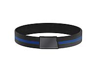 Thin Blue Line USA State Silicone Bracelet