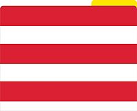 Barker Creek Designer File Folders, Letter Size, 1/3 Cut Tabs