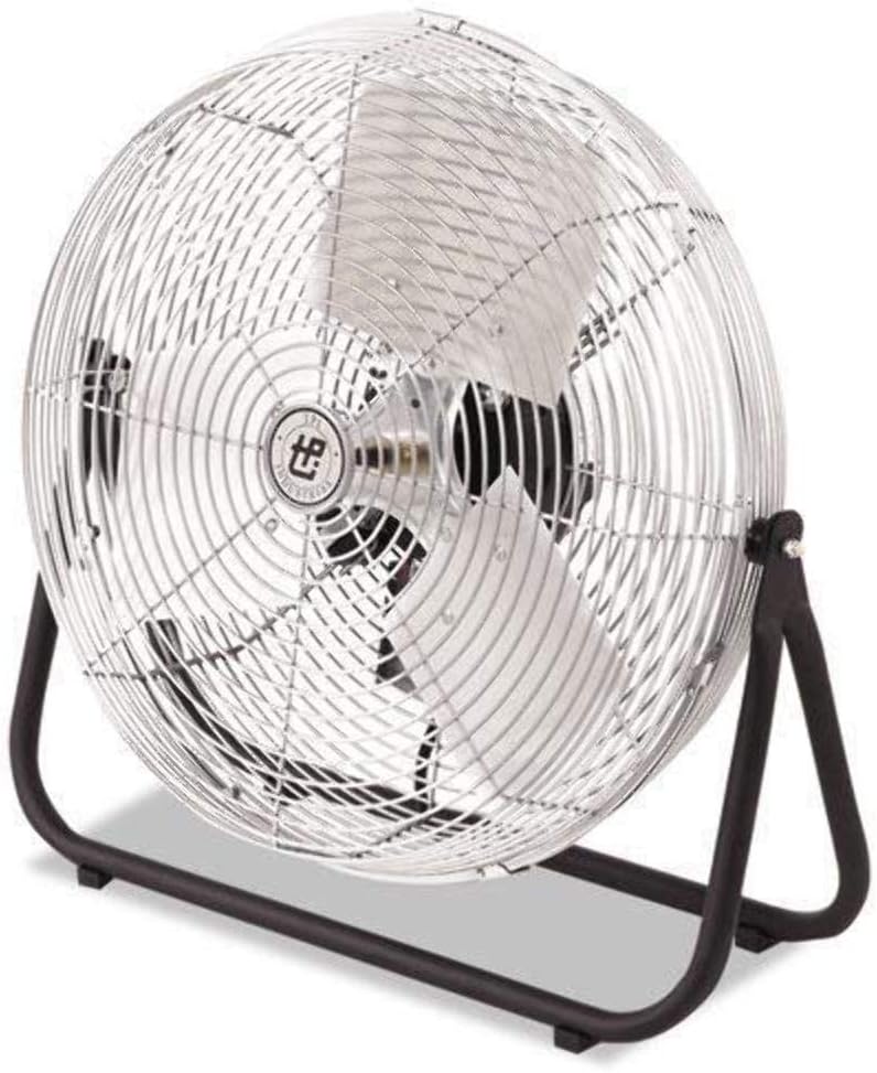 TPI Industrial Floor Fan - 18in. 1/8 HP, 4,600 CFM, Model Number F-18-TE