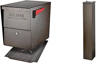 MAIL BOSS Package Master Curbside Locking Security Mailbox