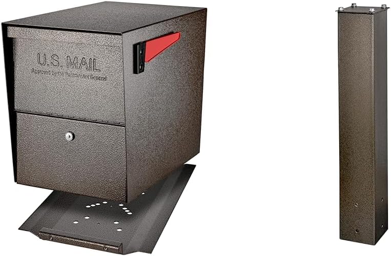 MAIL BOSS Package Master Curbside Locking Security Mailbox