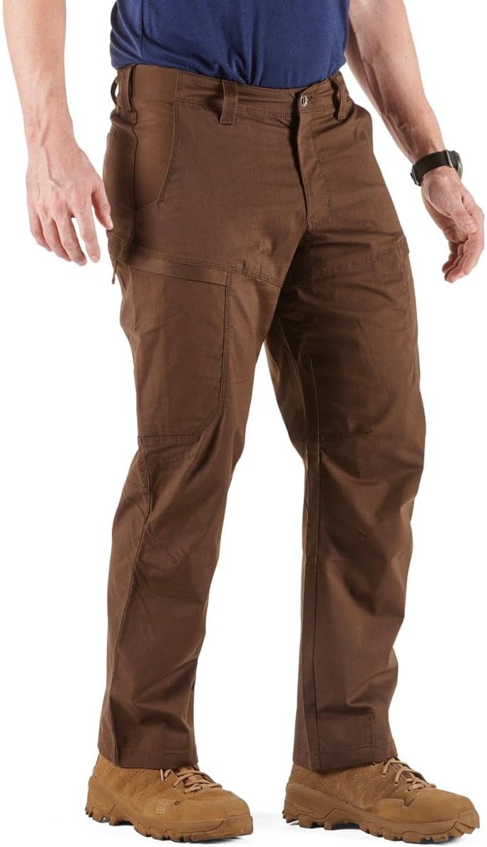 5.11 Tactical Men's Apex Pants, Regular Fit, Gusseted, 10 Pockets, Style 74434ABR