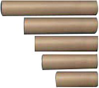 South Coast Paper 100% Recycled Kraft Paper Roll, 40 Lb, 18in x 900ft