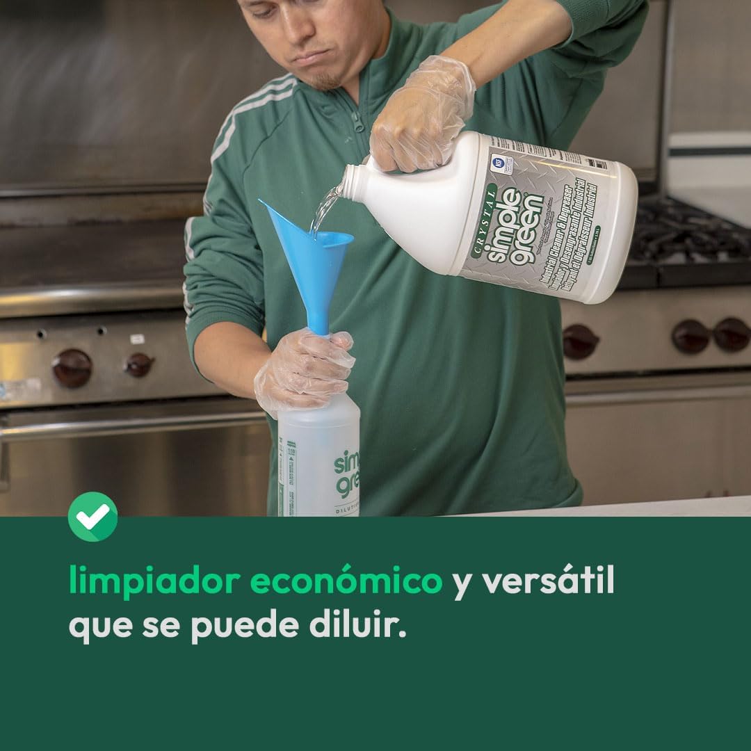 Simple Green 19005 Crystal Industrial Cleaner/Degreaser, 5gal, Pail