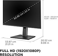 VIEWSONIC USB-C Docking Monitor with 100W, 5-Port USB Hub, HDMI & DisplayPort (Daisy Chain)