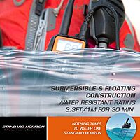 Standard Horizon MH-73A4B Speaker/Microphone Black, Small Microphone Standard Packaging