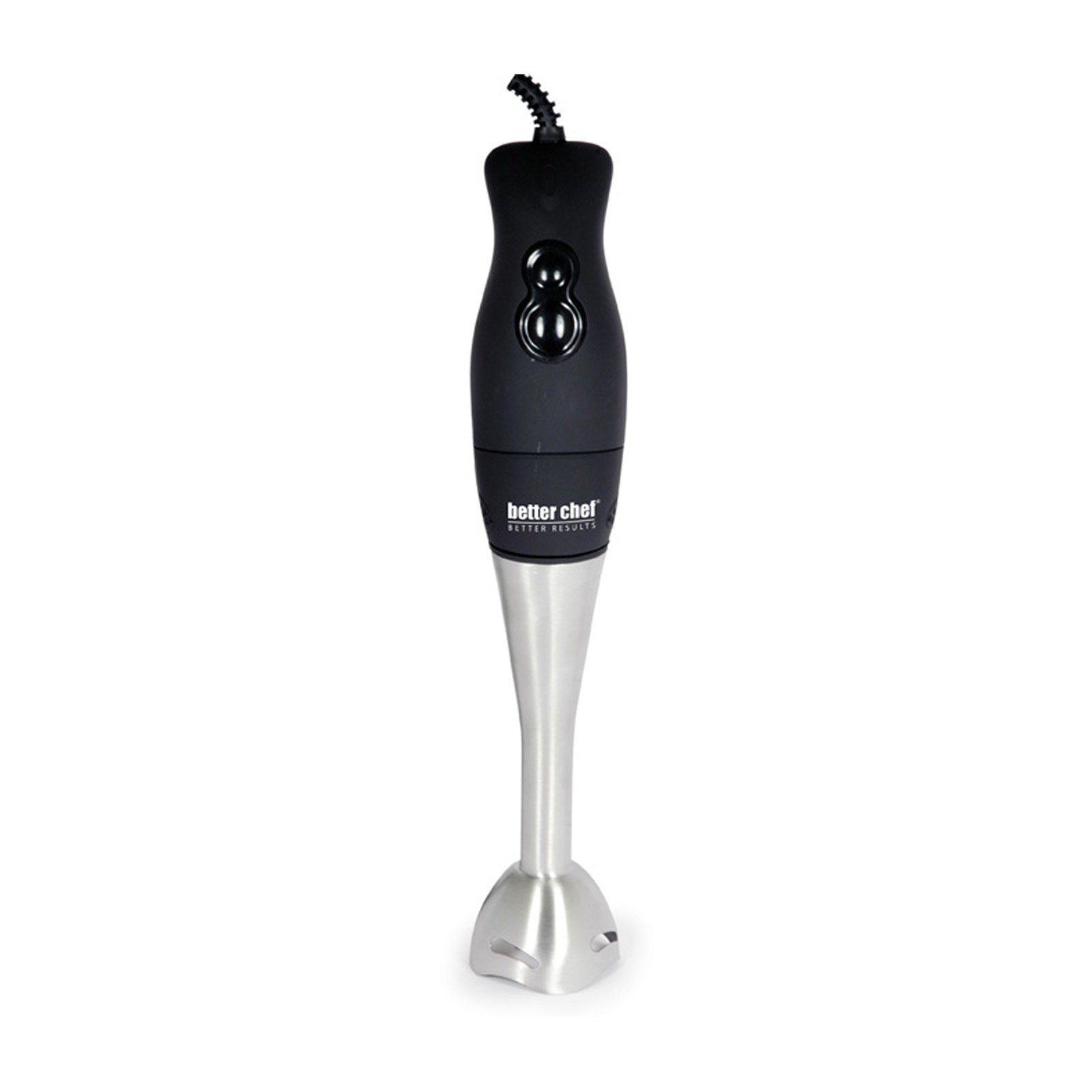 Better Chef Immersion Blender with Whisk Attachment | 2-Speed 200-Watt Motor | Stainless Blending & Whisk Attachment