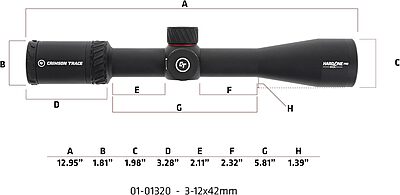 CRIMSON TRACE Hardline Pro Riflescope