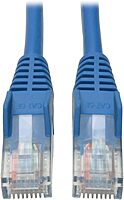 Tripp Lite Cat5e 350MHz Snagless Molded Patch Cable (RJ45 M/M) - Blue, 4-ft. (N001-004-BL)