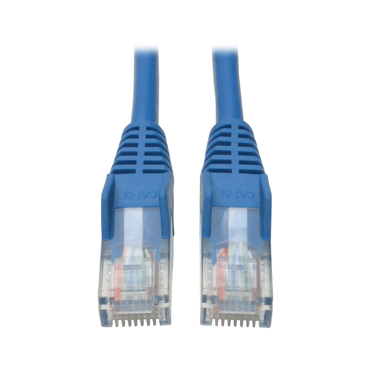 Tripp Lite Cat5e 350MHz Snagless Molded Patch Cable (RJ45 M/M) - Blue, 4-ft. (N001-004-BL)