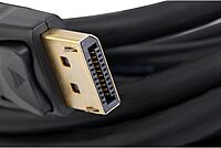 UNC Group - DisplayPort cable - DisplayPort (M) latched to DisplayPort (M) latched - 10 ft - black