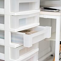 IRIS Storage Cart with Organizer Top