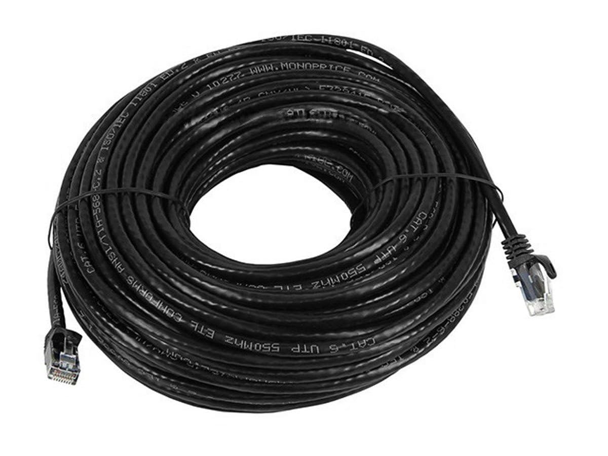 Monoprice Cat6 Flexboot Ethernet Patch Cable UTP 24AWG 550MHz Snagless RJ45