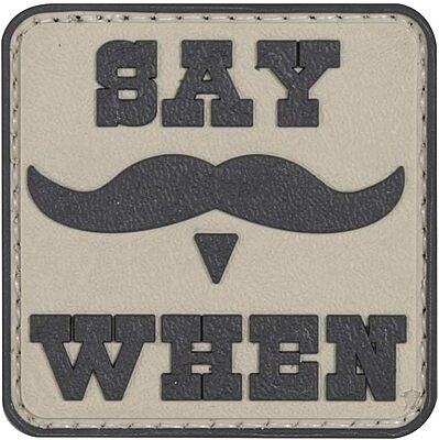 5ive Star Gear "Say When" Quote Morale Patch, Multi-Colored - One Size