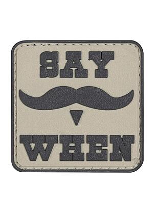 5ive Star Gear "Say When" Quote Morale Patch, Multi-Colored - One Size