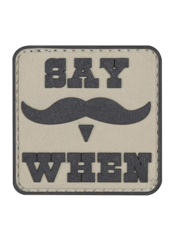 5ive Star Gear "Say When" Quote Morale Patch, Multi-Colored - One Size