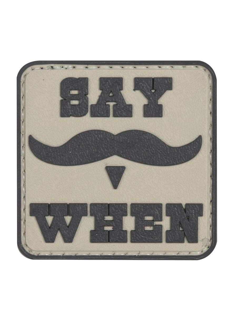 5ive Star Gear "Say When" Quote Morale Patch, Multi-Colored - One Size