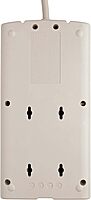 Tripp Lite 8 Outlet Surge Protector Power Strip, Extra Long Cord 25ft, Right-Angle Plug, Lifetime Limited Warranty & Dollar 75K Insurance (TLP825) , White 8 Outlets