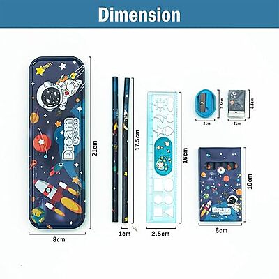 Space Theme Stationery Set for Kids