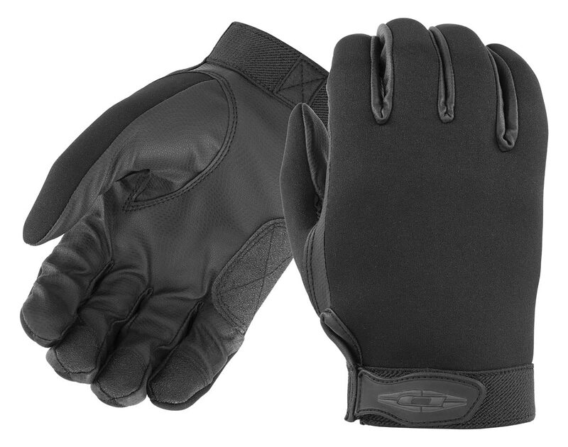 DAMASCUS GEAR DNS860L Stealth-X Cold Weather Neoprene Duty Gloves with Thinsulate and HiPora Waterproof Liners