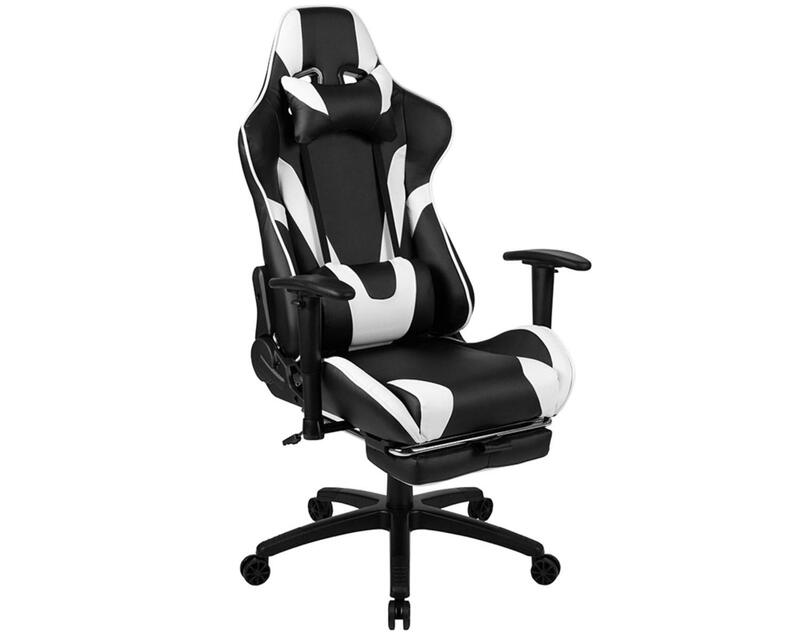 Flash Furniture X20 X30 LeatherSoft Racing Gaming Chair Ergonomic High-Back Computer Chair