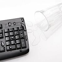 Kensington Pro Fit Wireless Combo Mouse and Keyboard Desktop Set (K72324US), Black