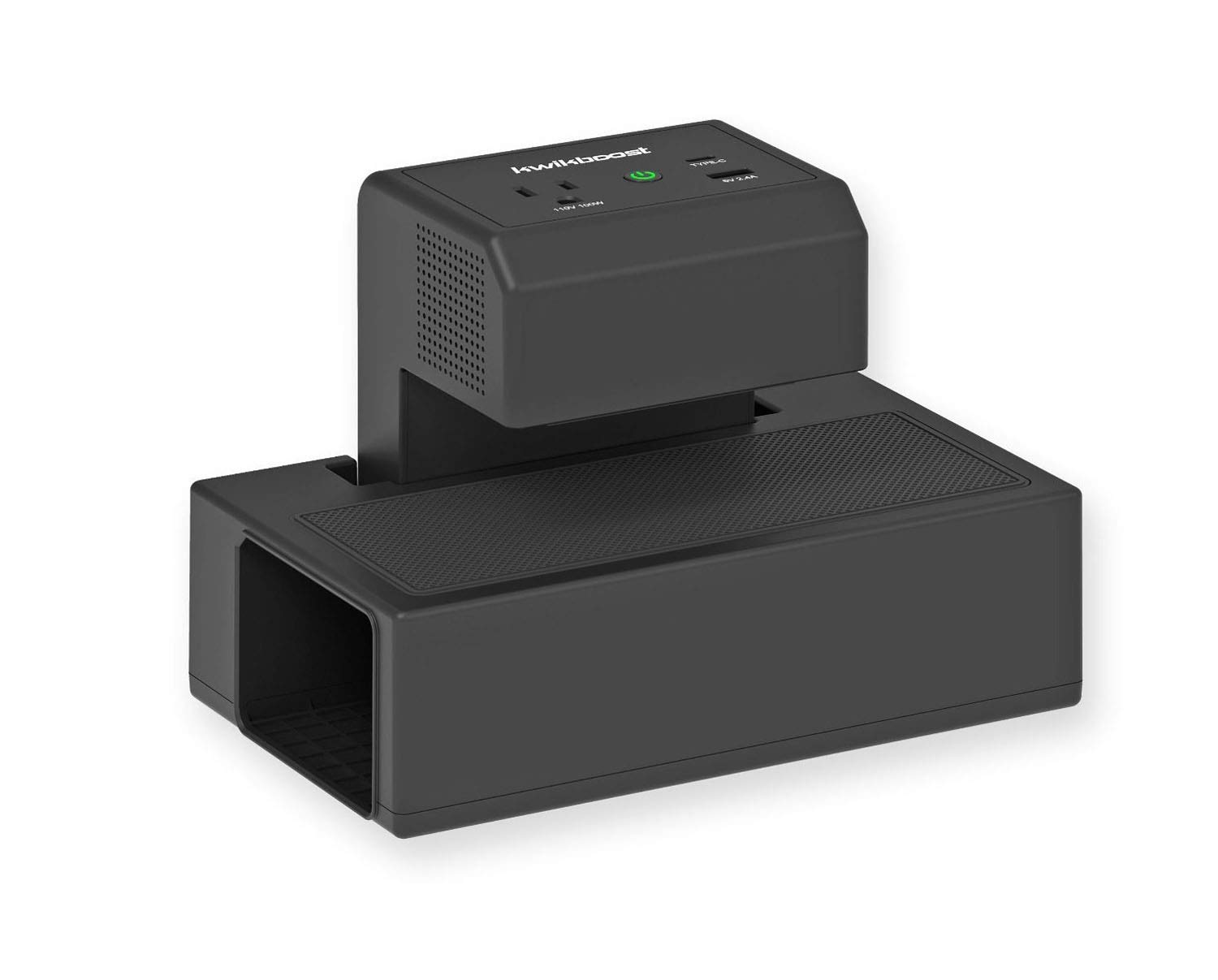 Luxor EdgePower Desktop Charging Station System, Medium Use Bundle, Black/Silver, KBEP-6B3C3
