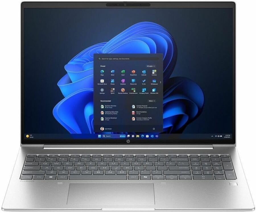 HP ProBook 4 G1a 16" Notebook - WUXGA - AMD Ryzen 5 230 - 16GB - 256GB SSD - Pike Silver
