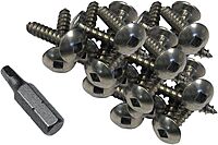 Dock Edge Stainless Steel Profile Fasteners 100 PCS 1"