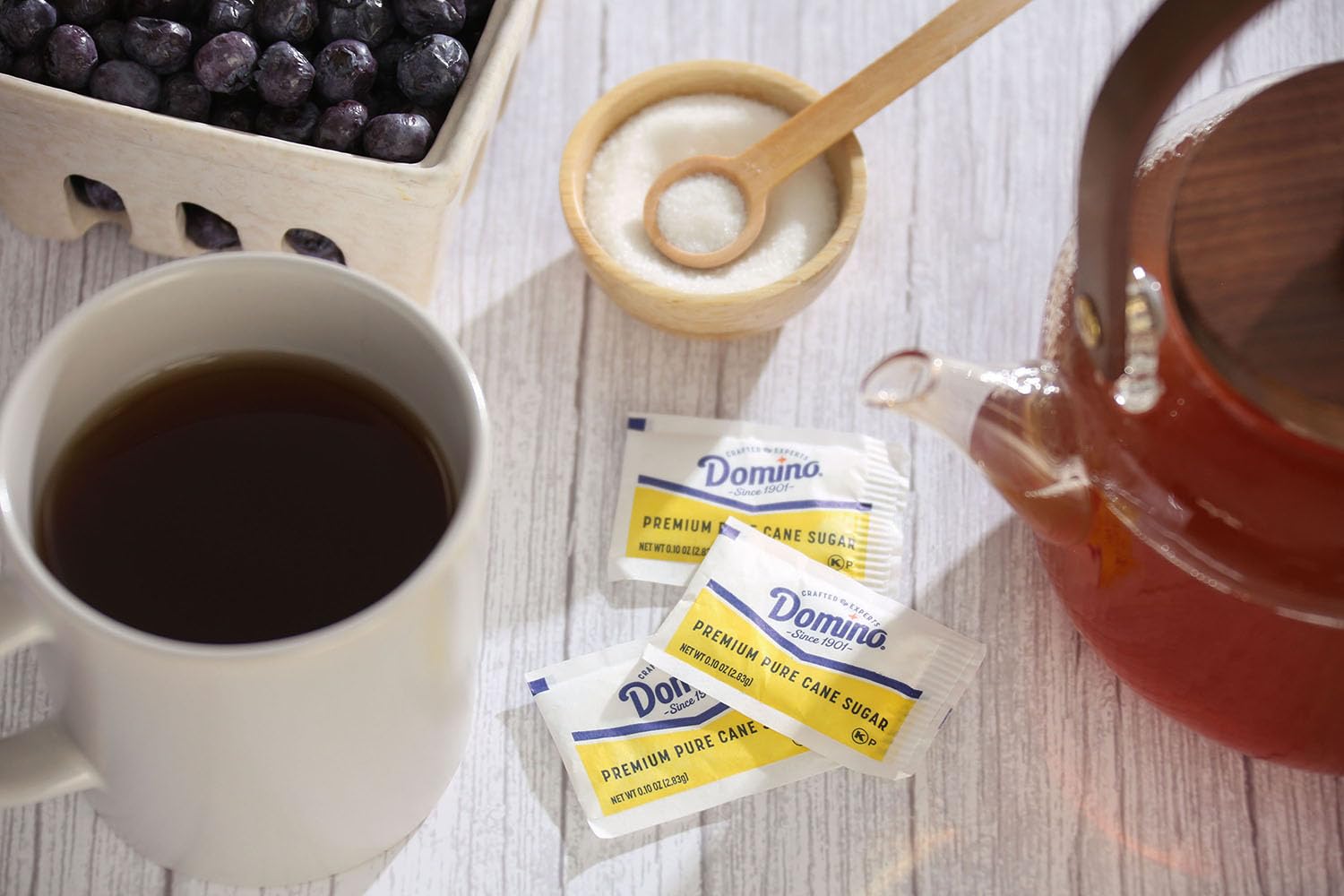 Domino Sugar Packets, 0.1 Ounce (Pack of 2000)