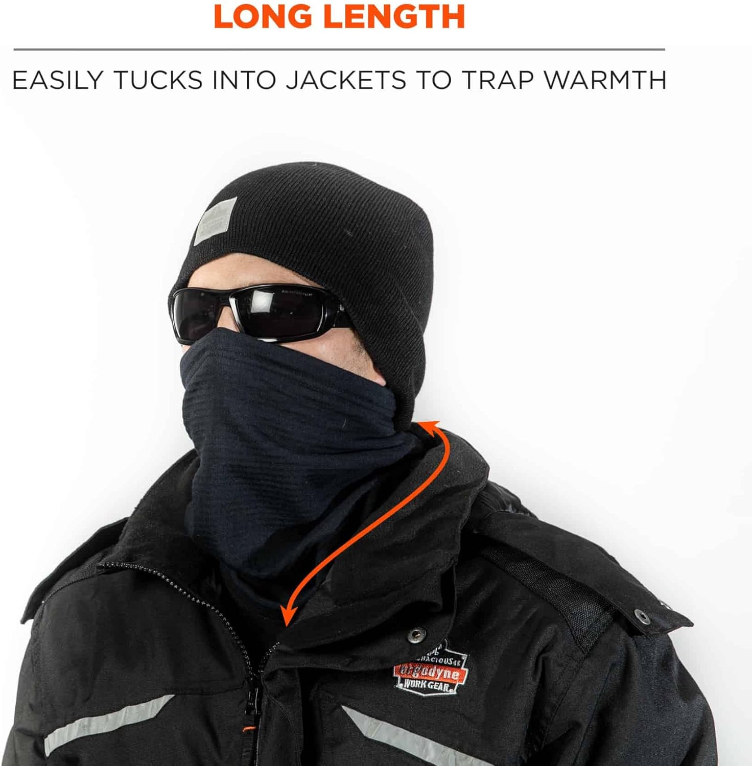 Ergodyne N-Ferno 6962 FR Neck Gaiter, NFPA 70E/NFPA 2112