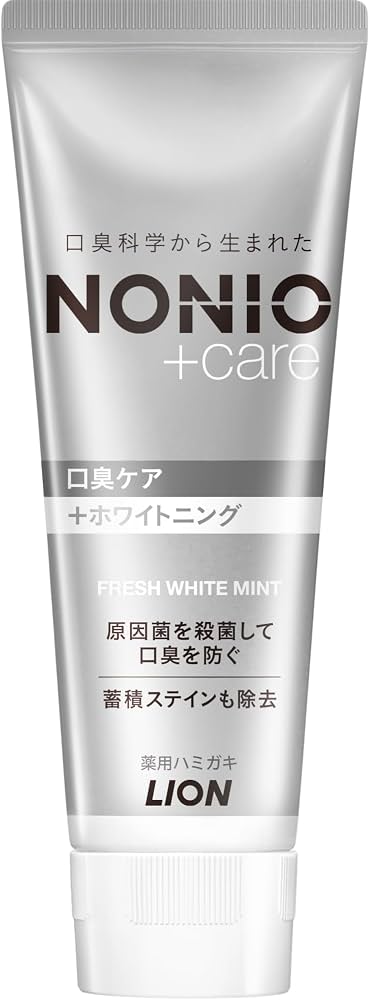 Lion NONIO Plus Whitening Toothpaste in Fresh White Mint
