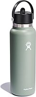 Hydro Flask Wide Mouth Flex Straw Cap Bottle - Insulated Stainless Steel