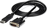 StarTech.com 6ft (1.8m) DisplayPort to DVI Cable, DisplayPort to DVI Adapter Cable, DP to DVI-D Converter