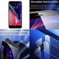 Baseus 0.23mm AntiBlue Light Screen Protector for iPhone 6P, 7P, 8P (2PCS)W