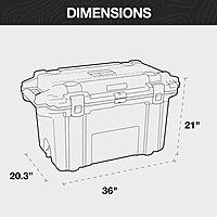 PELICAN Elite Cooler with Extreme Ice Retention