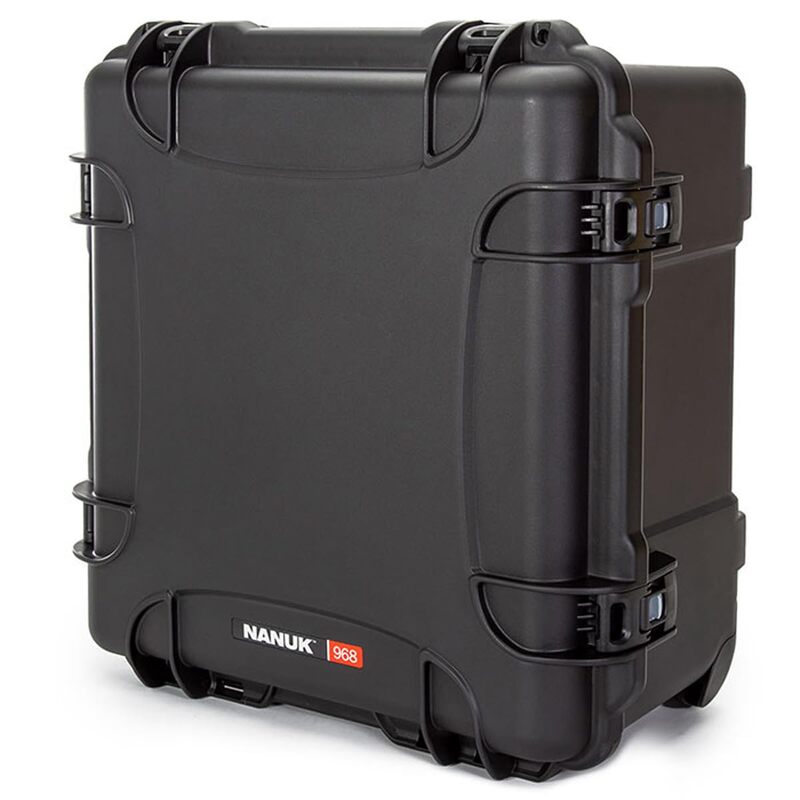 Nanuk 968 Waterproof Hard Case with Wheels Black Cubed Foam