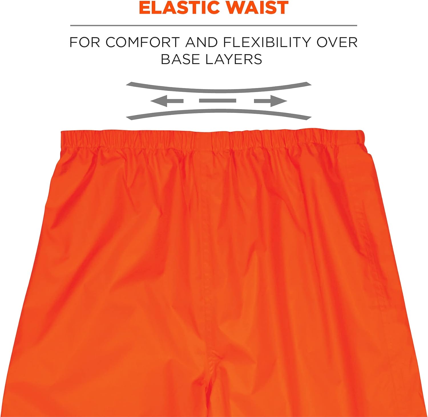 Ergodyne Glowear 8916 Class E Lightweight Hi-Vis Rain Pants