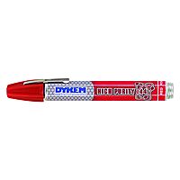 DYKEM Industrial Paint Marker,Red,Medium Tip