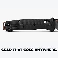 BENCHMADE Bailout 537 EDC/Tactical Knife, Tanto Blade, Aluminum Handle