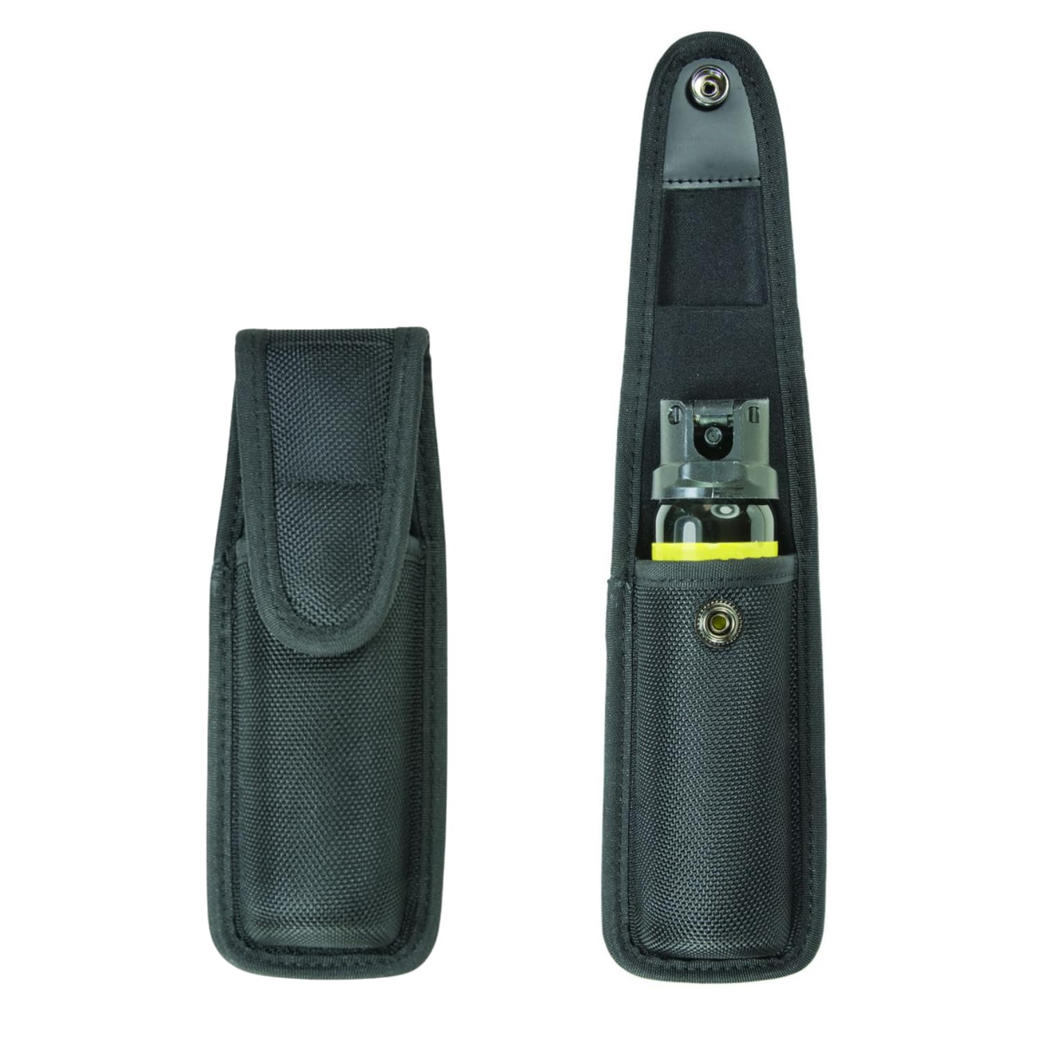 Hero's Pride Ballistic OC Pepper Spray Holder, Nylon EDC Holster for Duty Belt, Mace Holder Fits MK4