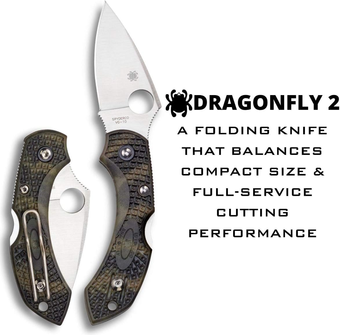 SPYDERCO Dragonfly 2 Lightweight Folding Knife