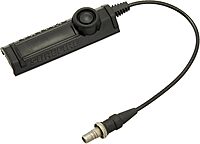SureFire SR07 Rail Tape Switch, 7" Cable — Black