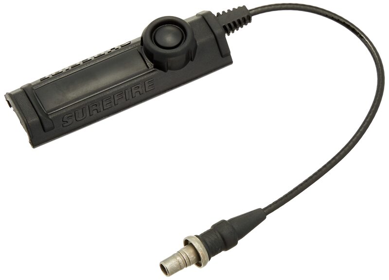 SureFire SR07 Rail Tape Switch, 7" Cable — Black