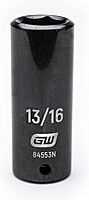 GEARWRENCH 1/2" Drive 6 Point Deep Impact SAE Socket 13/16" - 84553N