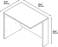 Bush Business Furniture Series C 36W Bridge/Return