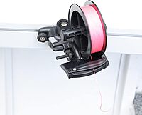 RAILBLAZA Fishing Reel Spooler System Compatible with Gunnel Track Mount for Boat or Kayaks
